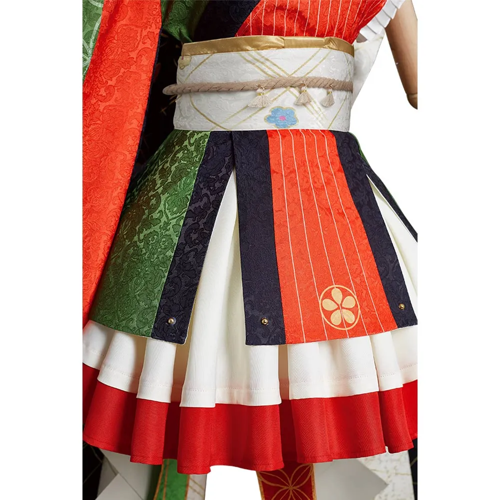 Fate/Grand Order Izumo no Okuni Outfits Cosplay Costume Halloween Carnival Suit