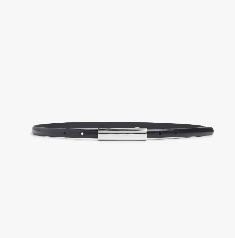 Favorite Daughter - The Lady Belt (Black/Nickel)