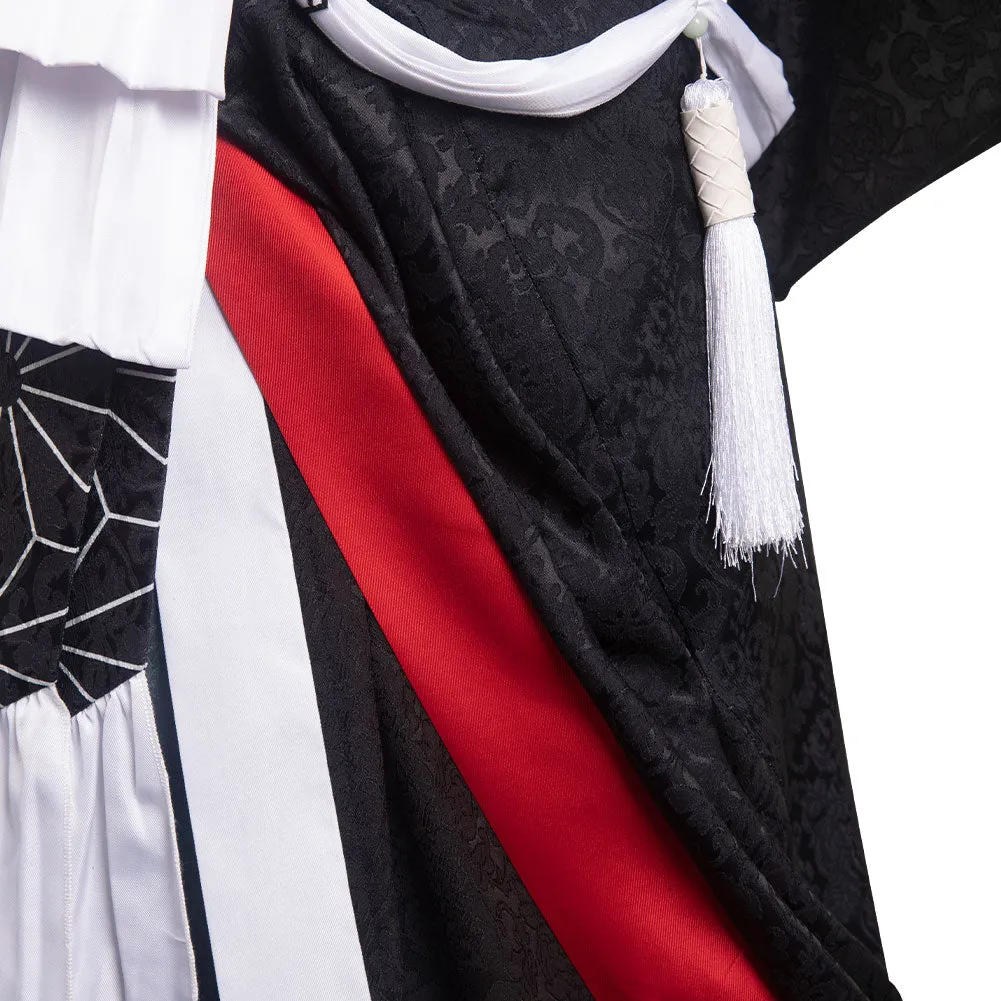 Final Fantasy XIV Night Crane Kimono Outfits Cosplay Costume Halloween Carnival Suit