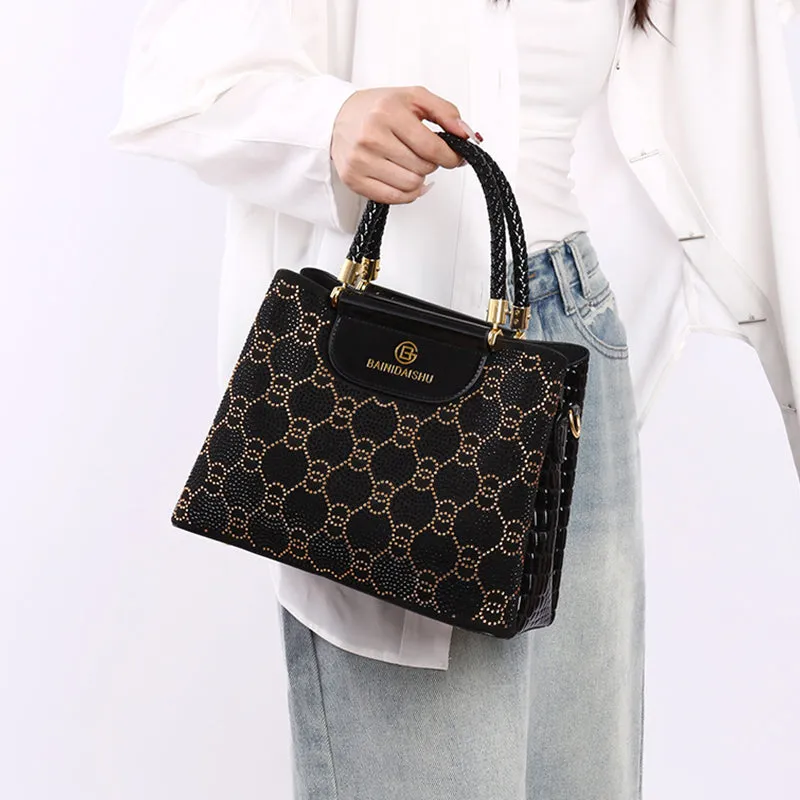 ⚡Flash Sale - 49% discount🔥 Luxuriöse 3-compartment handbag for women with shoulder strap