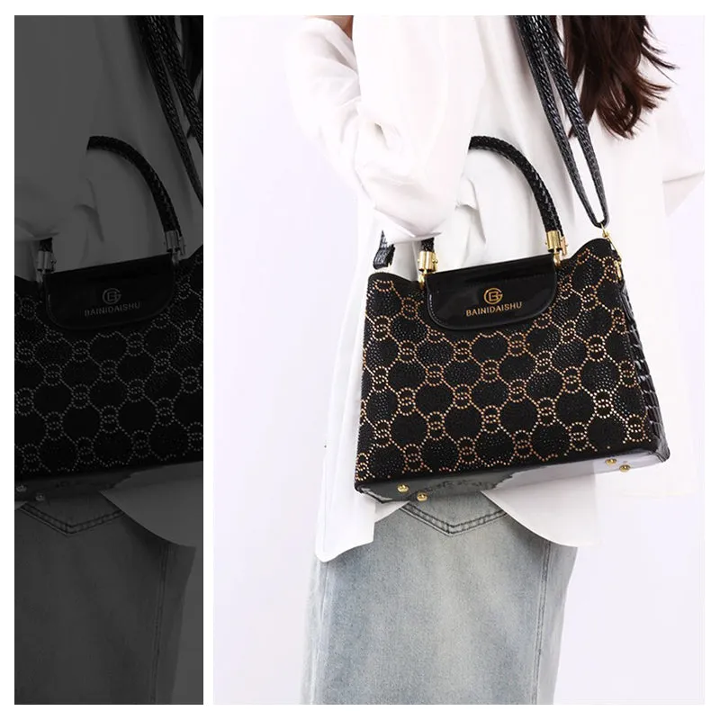 ⚡Flash Sale - 49% discount🔥 Luxuriöse 3-compartment handbag for women with shoulder strap