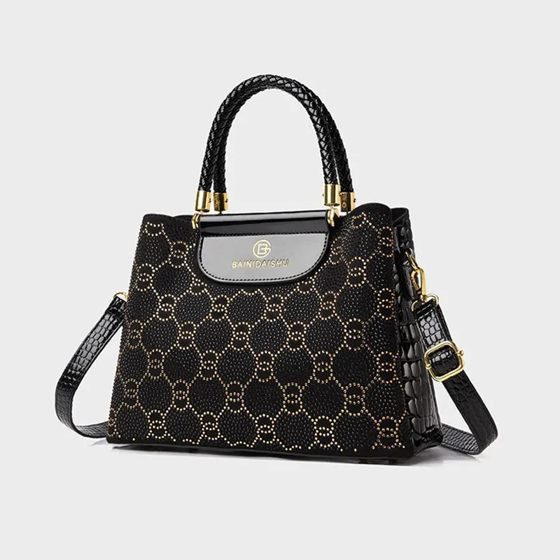 ⚡Flash Sale - 49% discount🔥 Luxuriöse 3-compartment handbag for women with shoulder strap