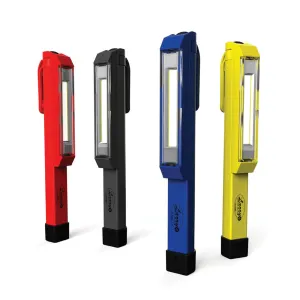Flashlight Larry with Rotating Magnetic Clip