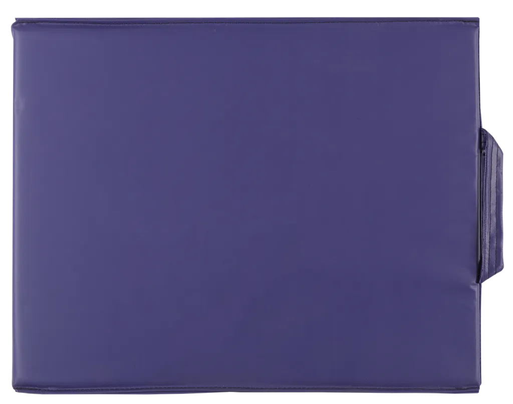 Folding fitting mat compact purple