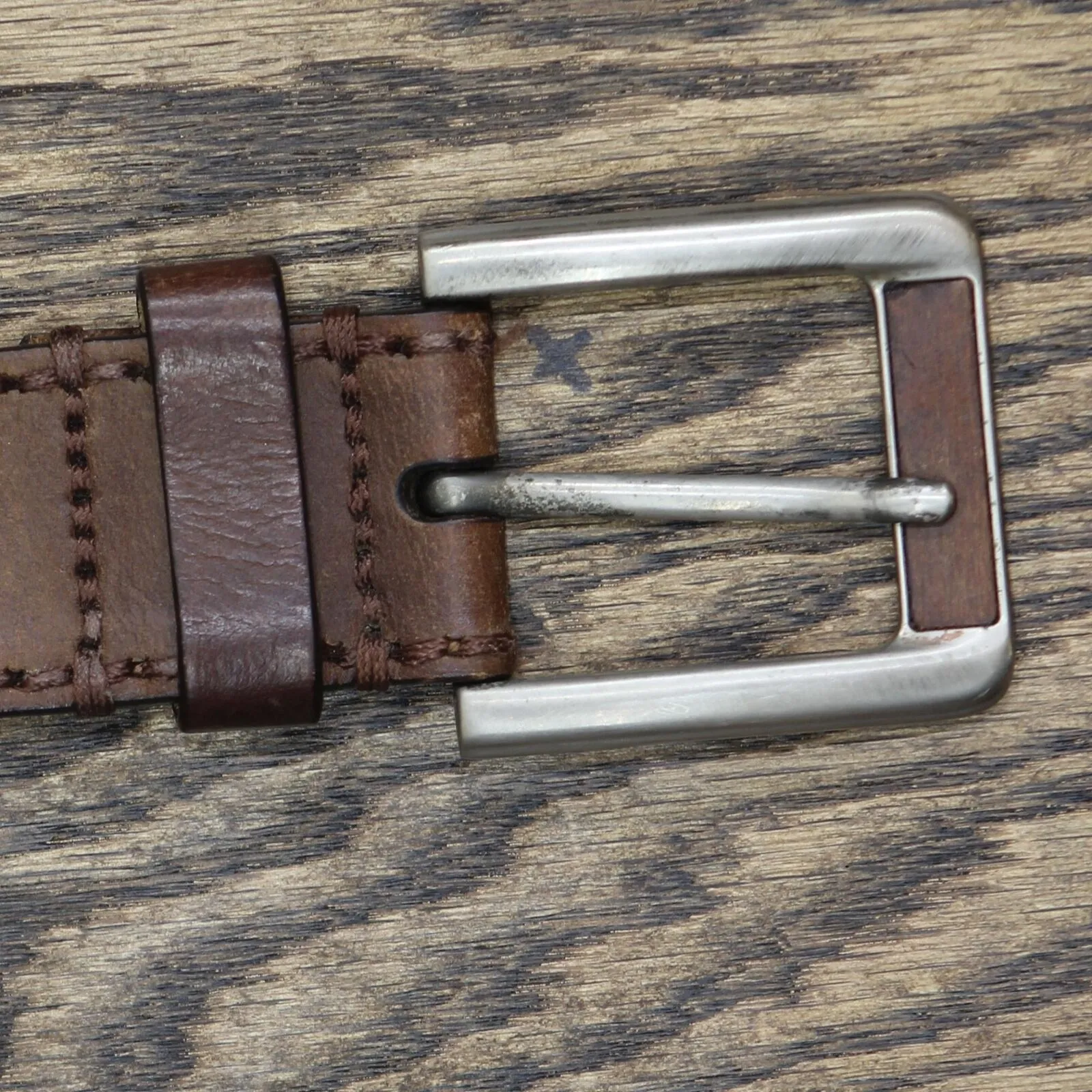 Fossil Mens Genuine Leather Belt 1670f73cfd6425 Brown 30