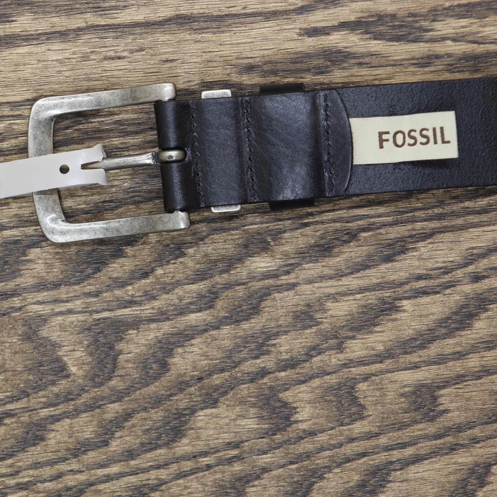 Fossil Men's  'Jay' Leather Belt Black 42