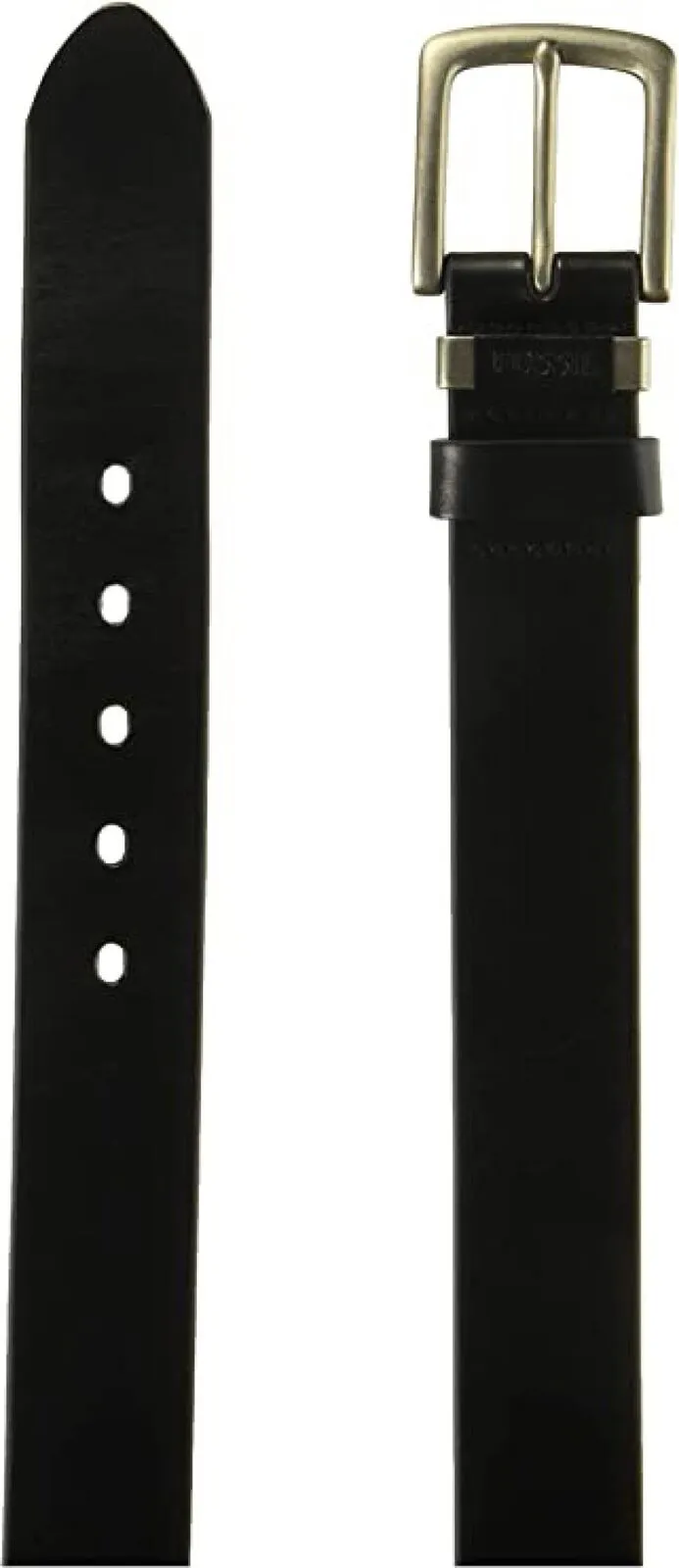Fossil Men's  'Jay' Leather Belt Black 42