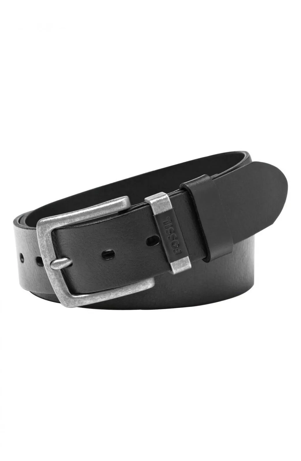 Fossil Men's  'Jay' Leather Belt Black 42