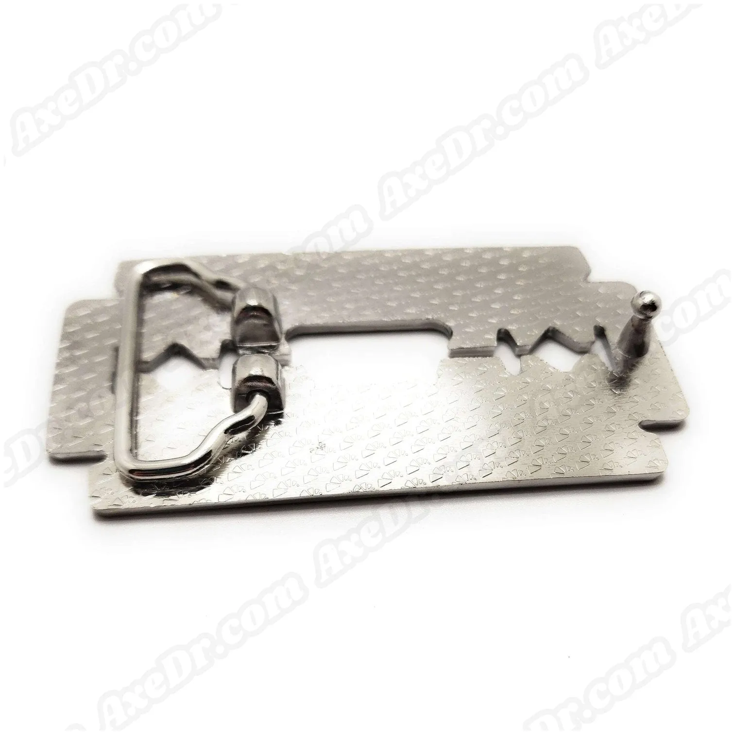 Funny SHAVED Razor Belt Genuine Leather Bottle Opener Belt Buckle