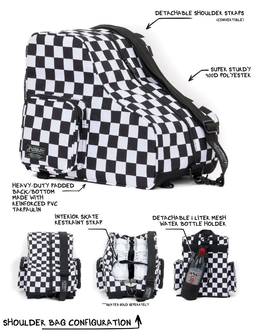 Fydelity Skate Bag - Purple Unicorn  -