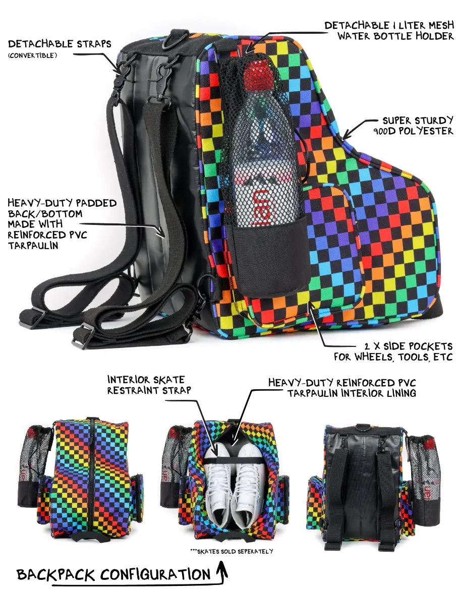 Fydelity Skate Bag - Purple Unicorn  -
