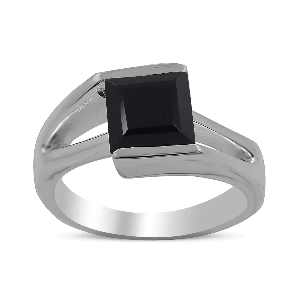 Garnet Gemstone Designer Sterling Silver Ring
