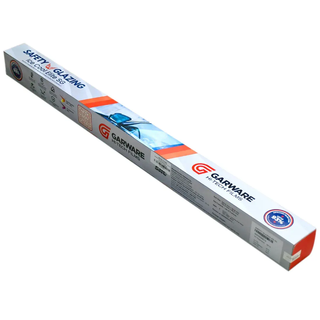 Garware ICE Cool Elite SG70 - Sun Control Window Film for Side Glass & Rear Windshield, TSER 47%