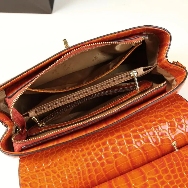 Genuine Leather Women's Bag  Small Crossbody Bag All-Match