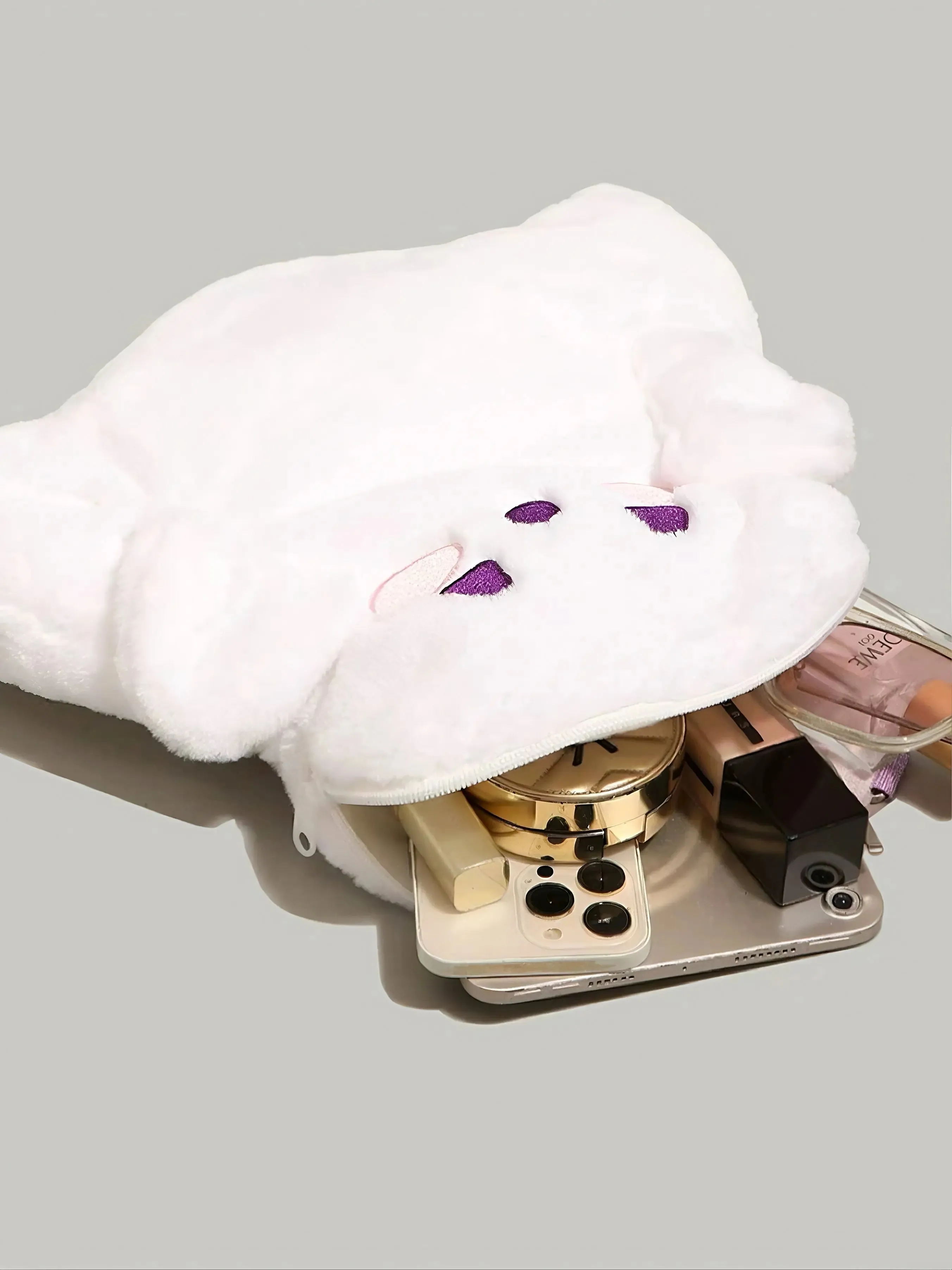 'Ghost' Kawaii Ghost Fleeced Plushies Backpack