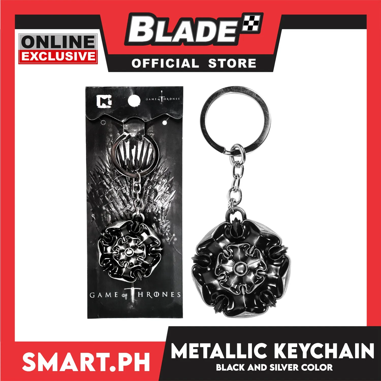 Gifts Keychain Collectibles, Metallic Design 5cm (Assorted Designs and Colors)