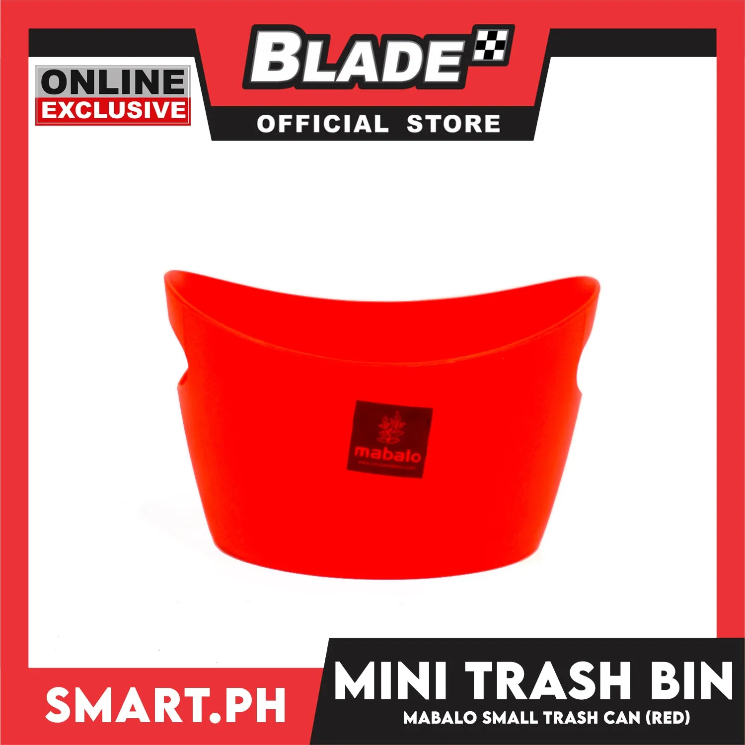 Gifts Mabalo Mini Trash Can MBL-0601 (Assorted Designs and Colors)
