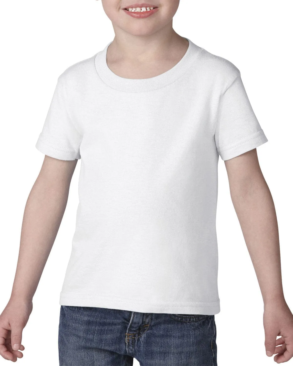 Gildan Lightweight Cotton Toddler T-Shirt | White