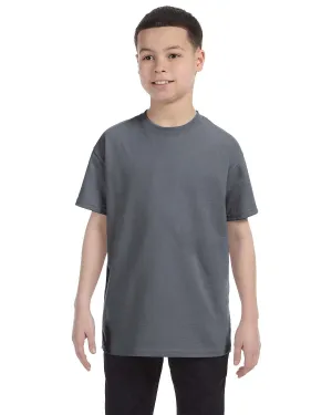 Gildan Youth Lightweight 100% Cotton T-Shirt | Charcoal