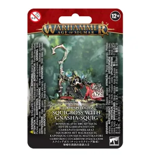 Gloomspite gits Squigboss with Gnasha-Squig