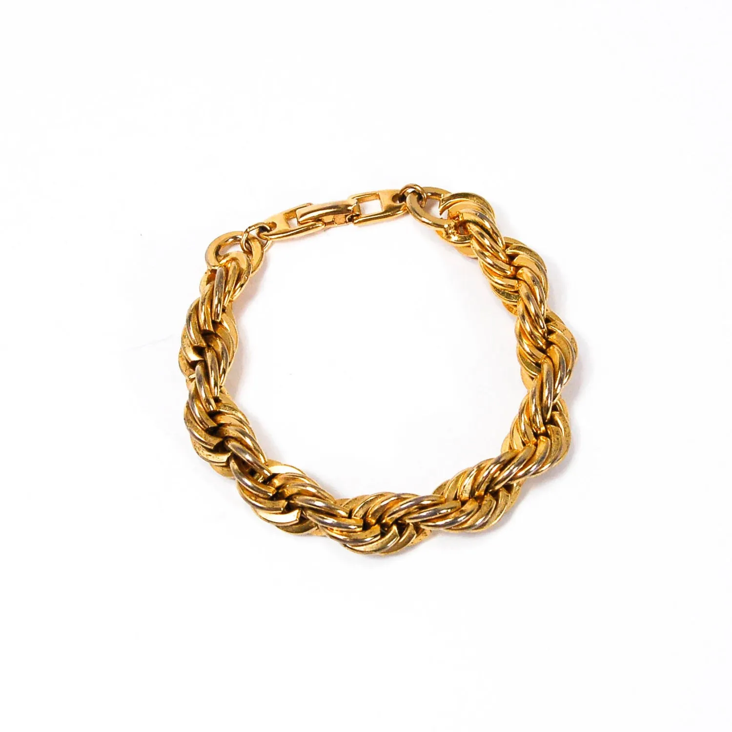 Gold Rope Chain Bracelet by Napier