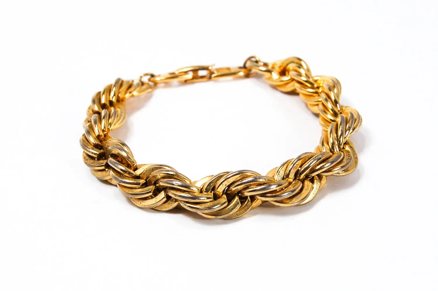 Gold Rope Chain Bracelet by Napier