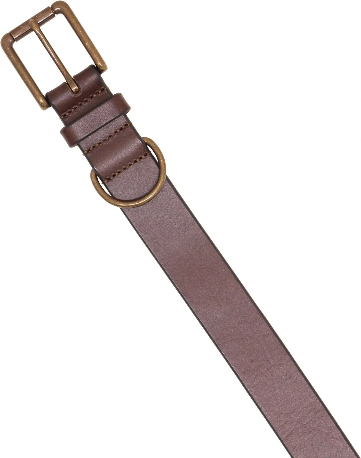 Goodfellow & Co. Men's 32mm Overbevel Leather D-Ring Belt