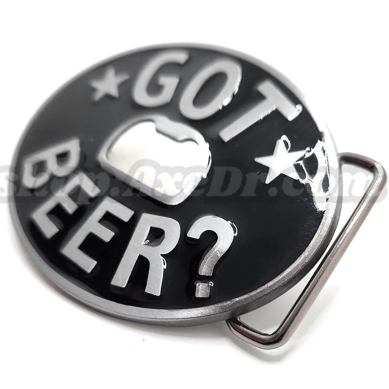 GOT BEER? Belt Buckle Bottle Opener