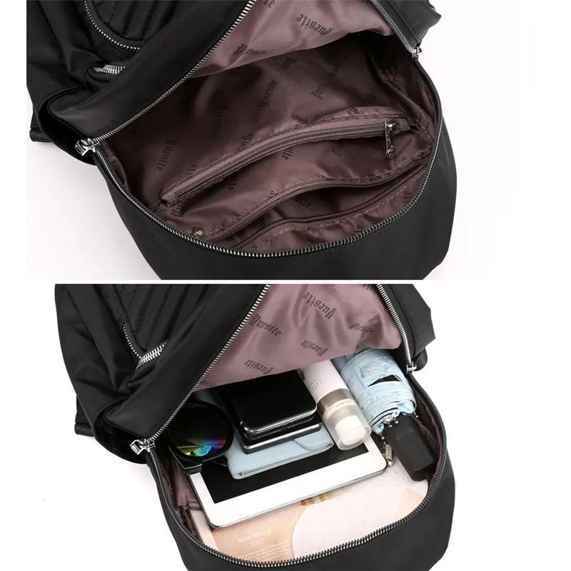 Great Simple Design Single Flat Top Handle All-Around Zip Fastening Backpack