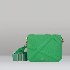 GREEN CROSS BODY BAG X LINE