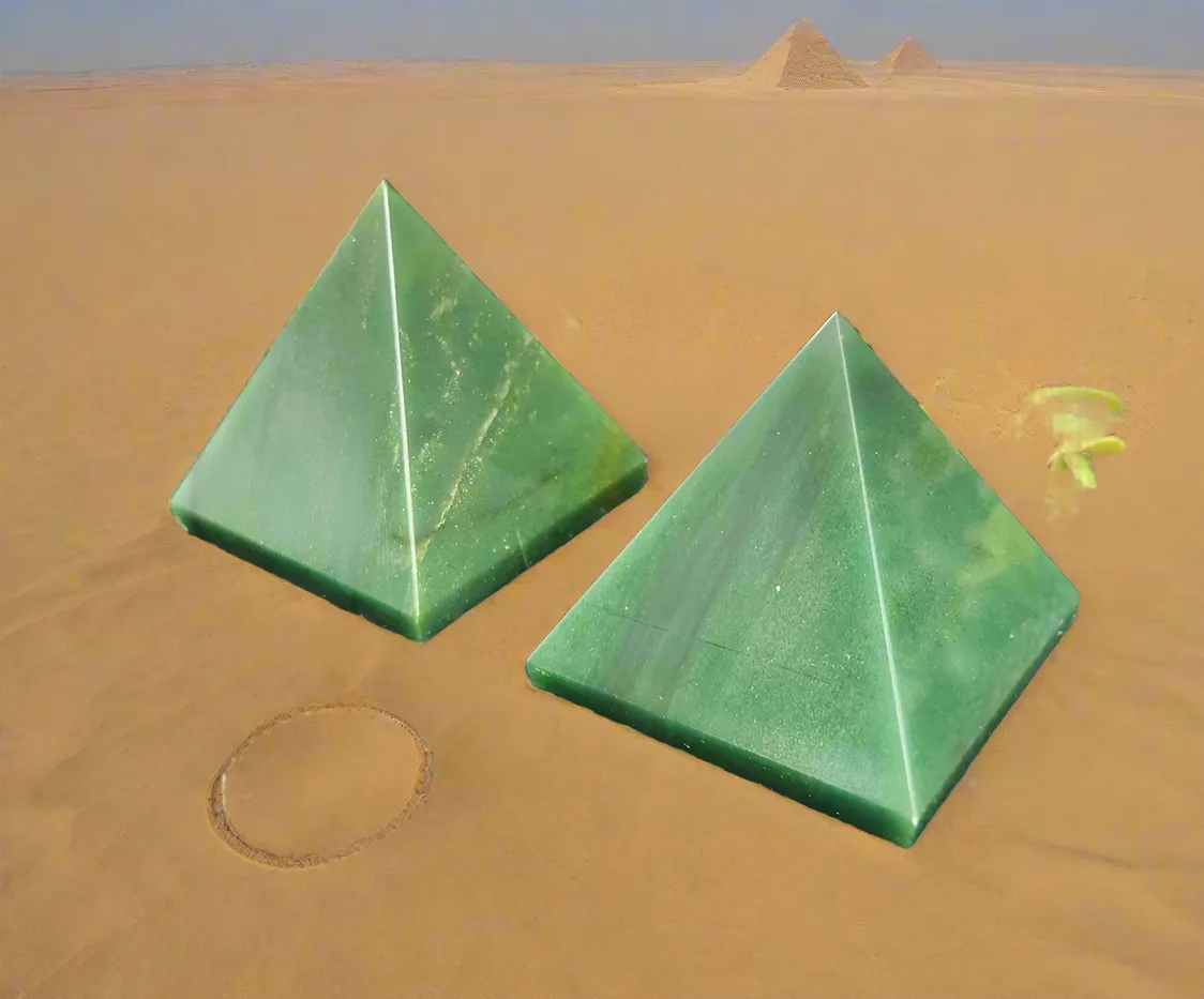 Green Jade Pyramid FB2208