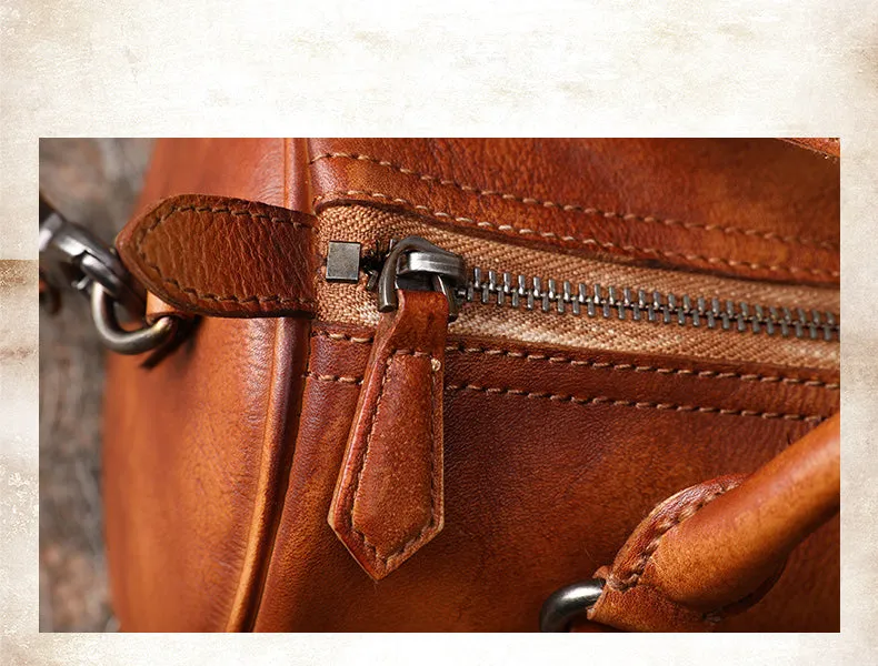 Green Leather Womens Barrel Handbag Handmade Barrel Handbag Crossbody Purse for Ladies