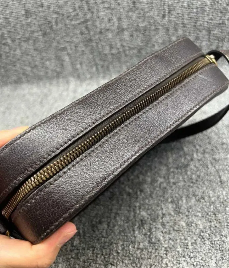 Gucci Bee Supreme Brown Calfskin Satchel Bag