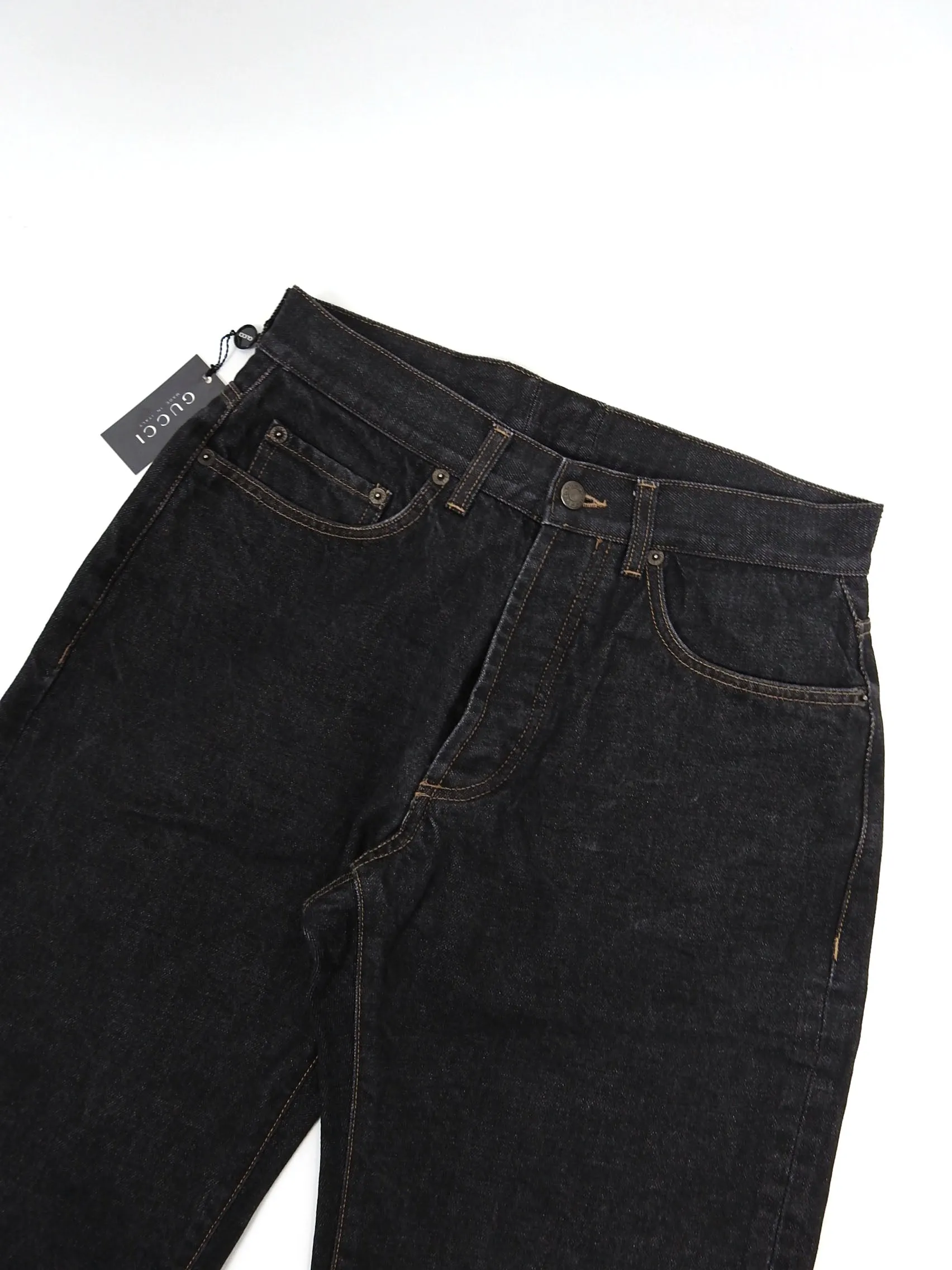 Gucci Black Denim Size 46