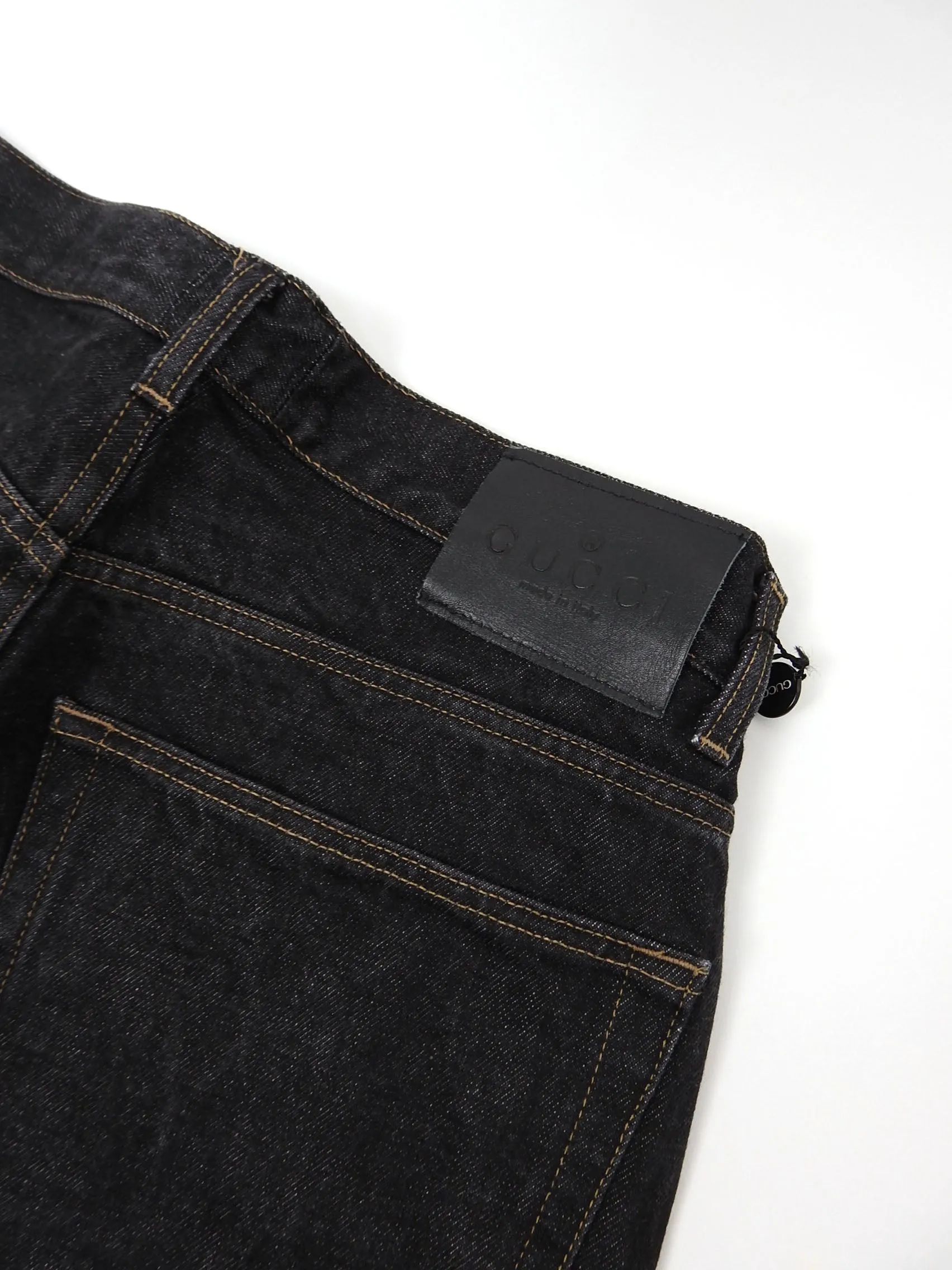 Gucci Black Denim Size 46