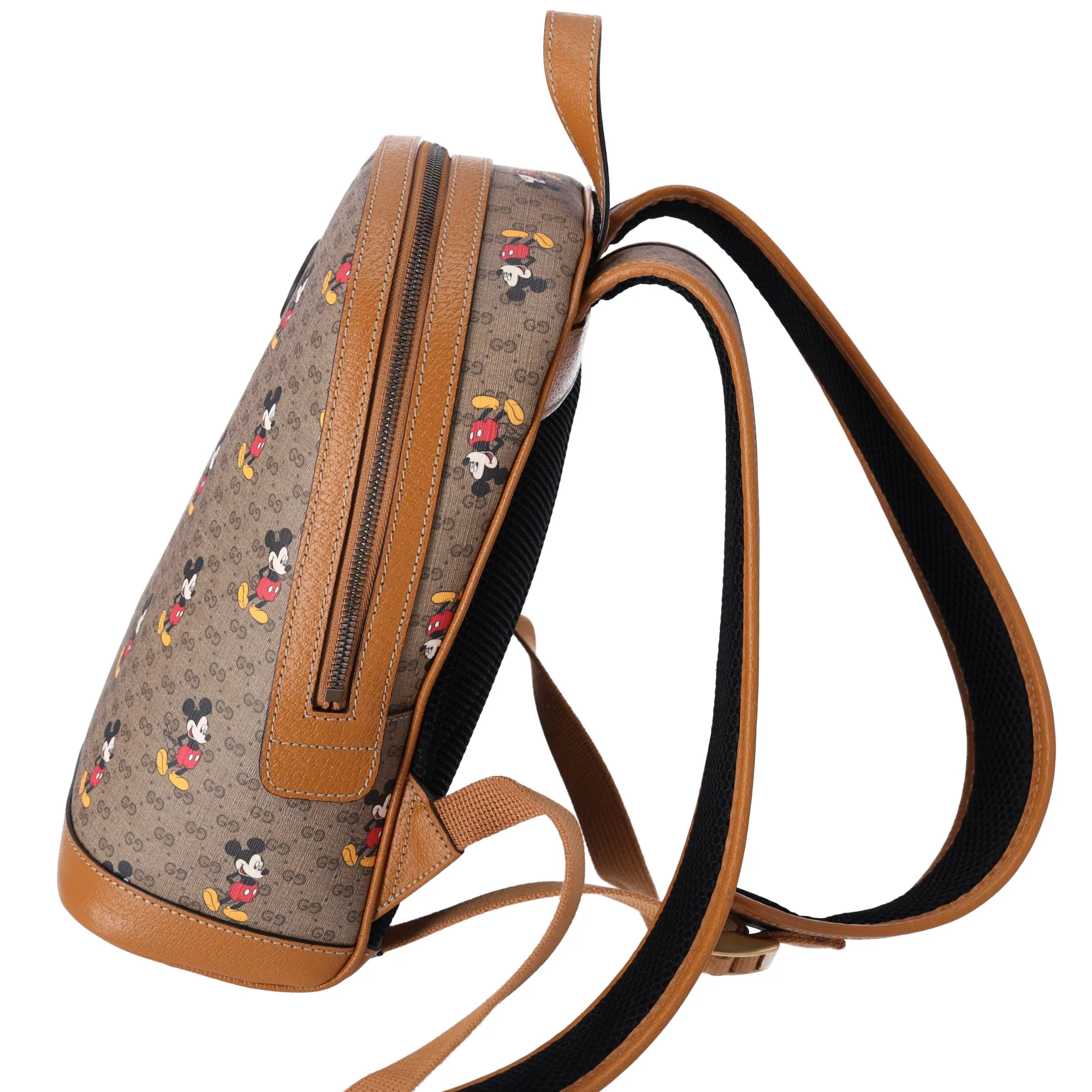 GUCCI Disney Small Backpack 552884 Beige Dark Brown Multi CG Supreme