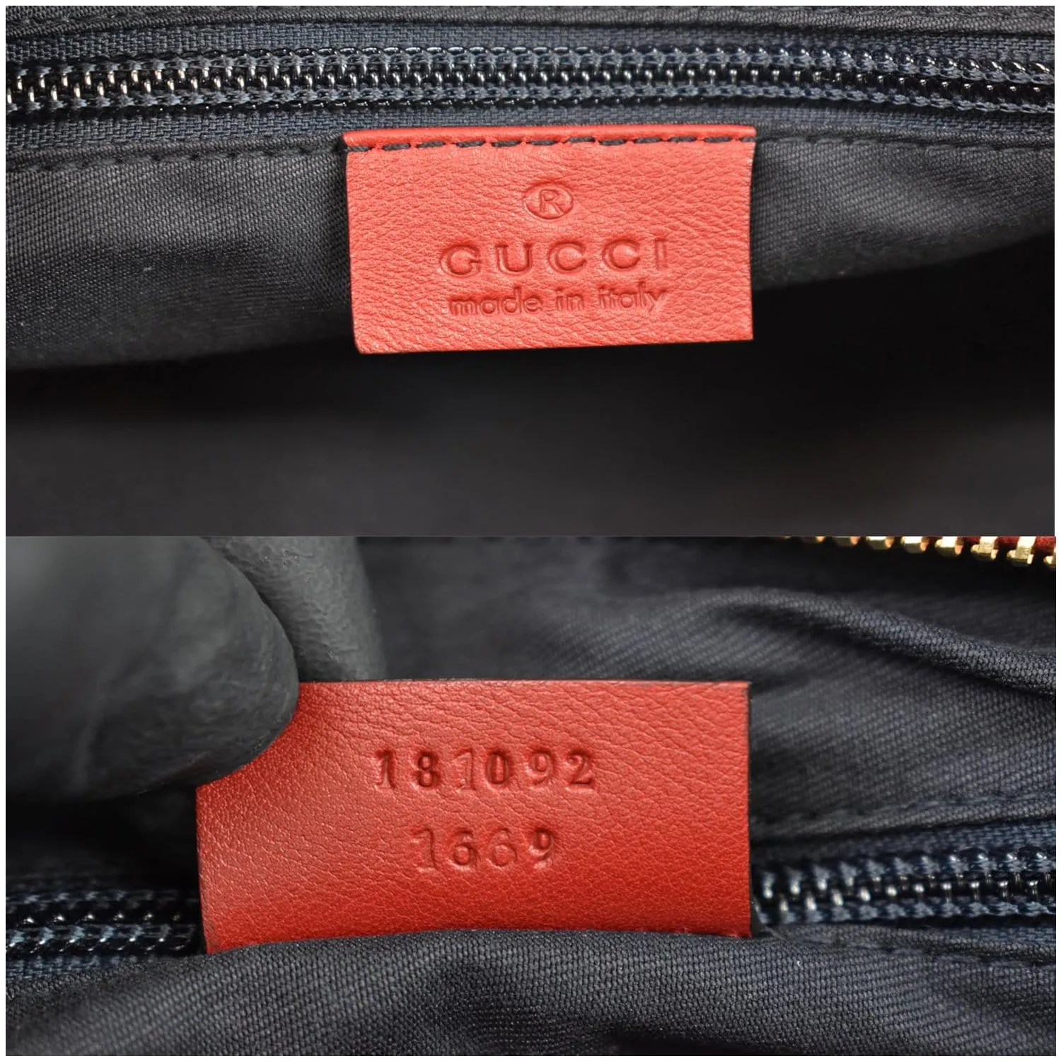 GUCCI GG Canvas Web Messenger Bag Red/Navy 181092