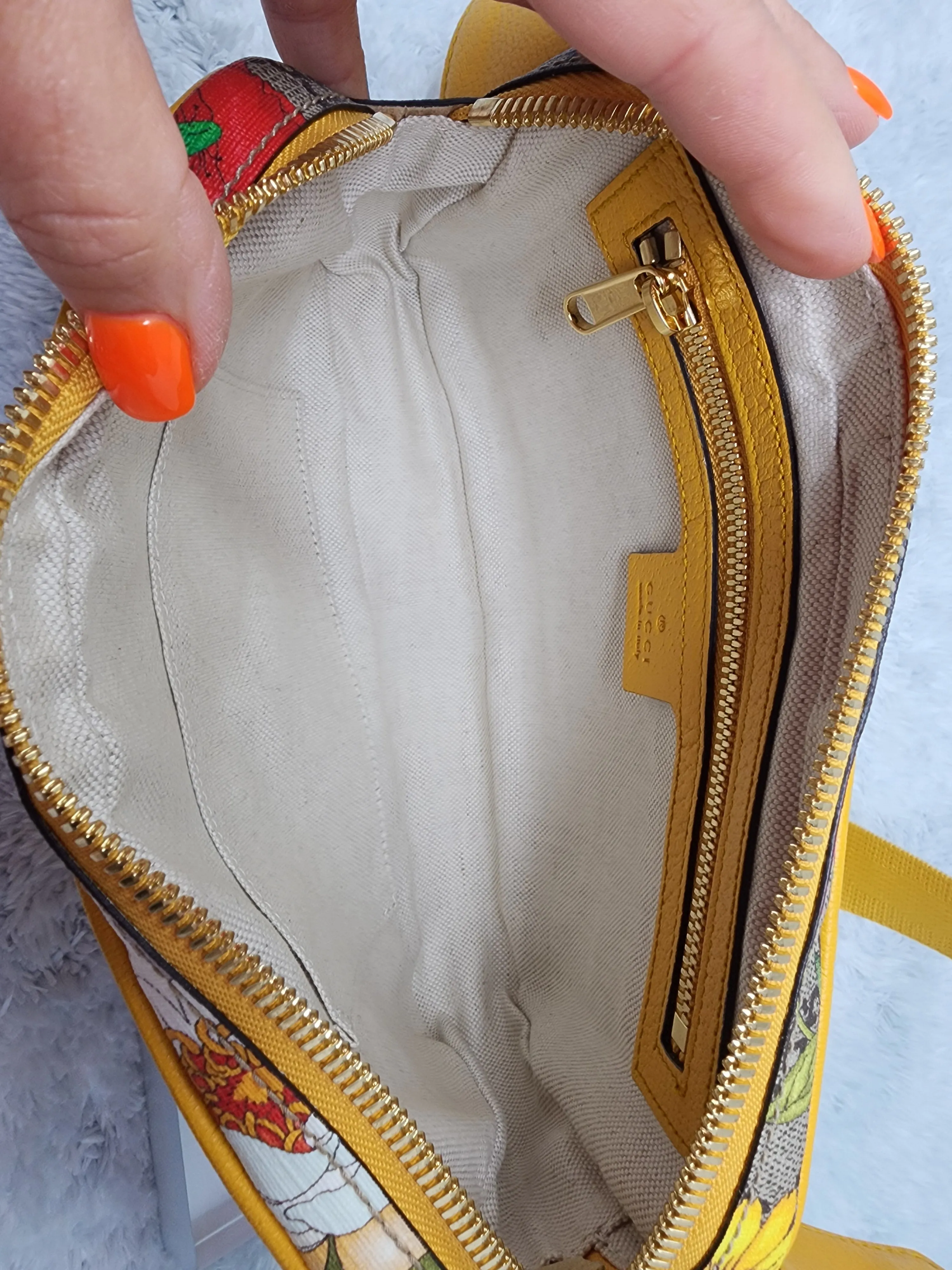 GUCCI SUPREME FLORA OPHIDIA BELT BUM BAG