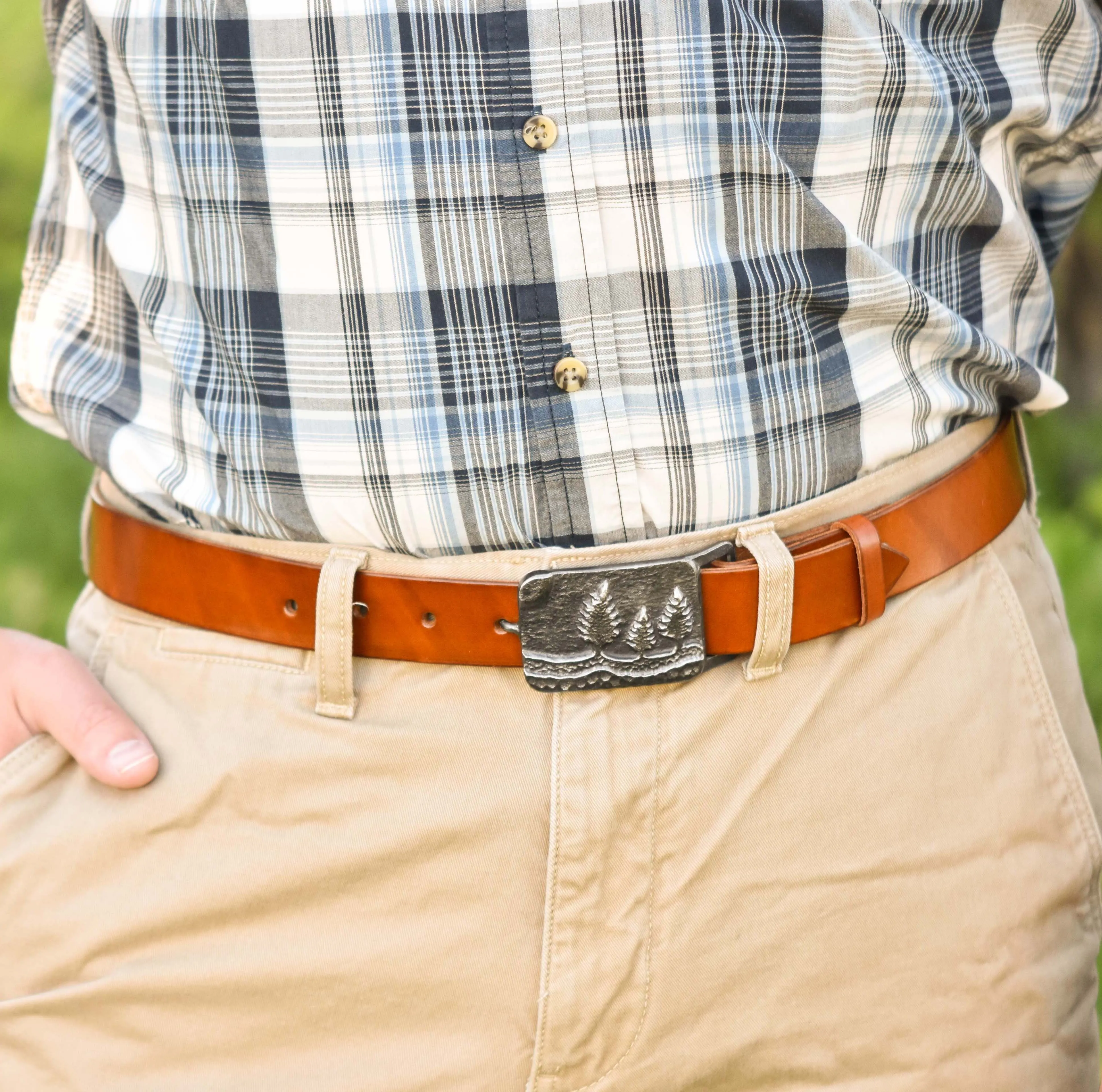 Handcrafted Leather Belt (S, M, L, XL) - Tree Planted with Purchase