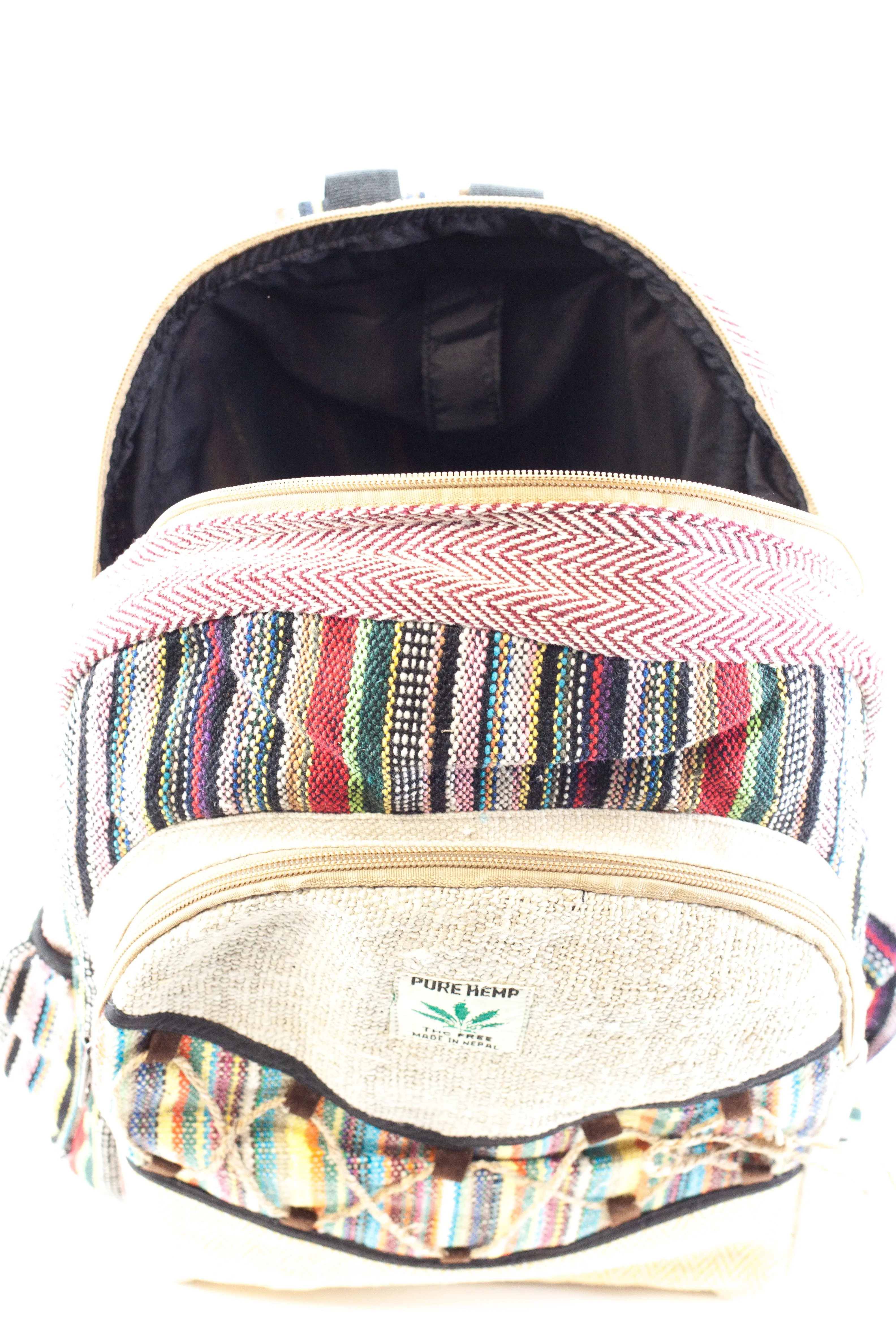 Handmade THC Free Pure Hemp Unisex Bag - HMPHB13