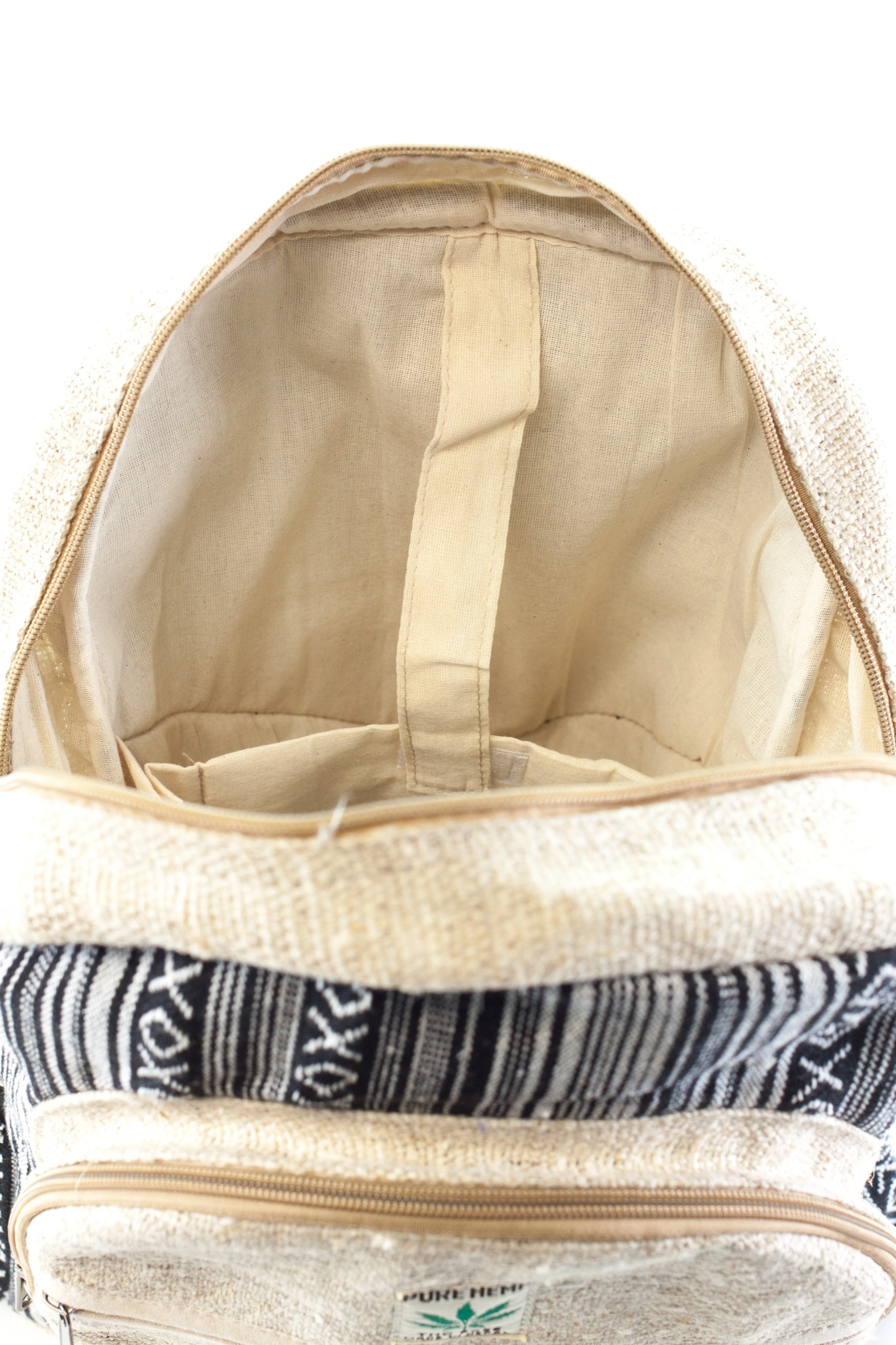 Handmade THC Free Pure Hemp Unisex Bag - HMPHB14