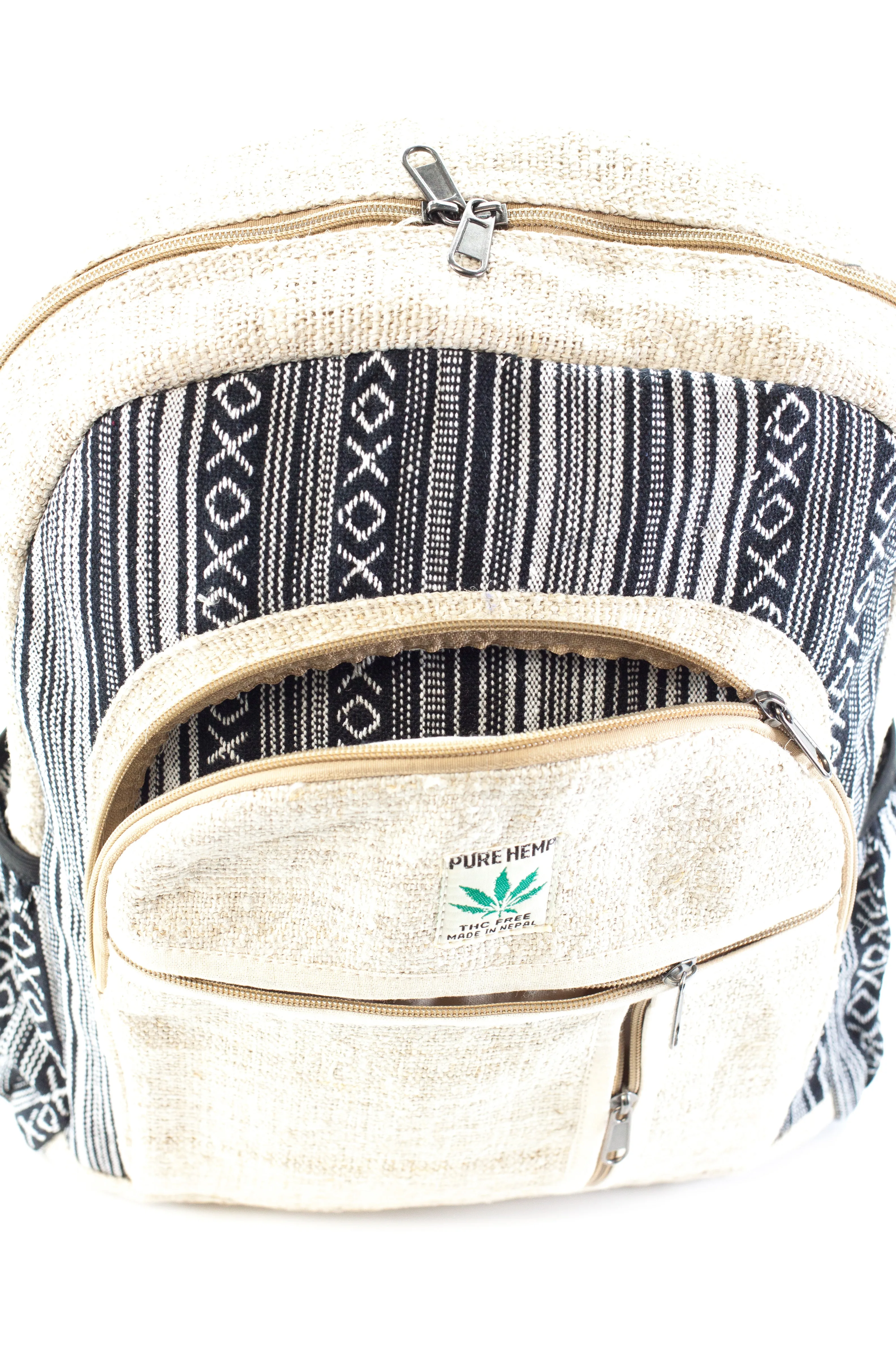 Handmade THC Free Pure Hemp Unisex Bag - HMPHB14
