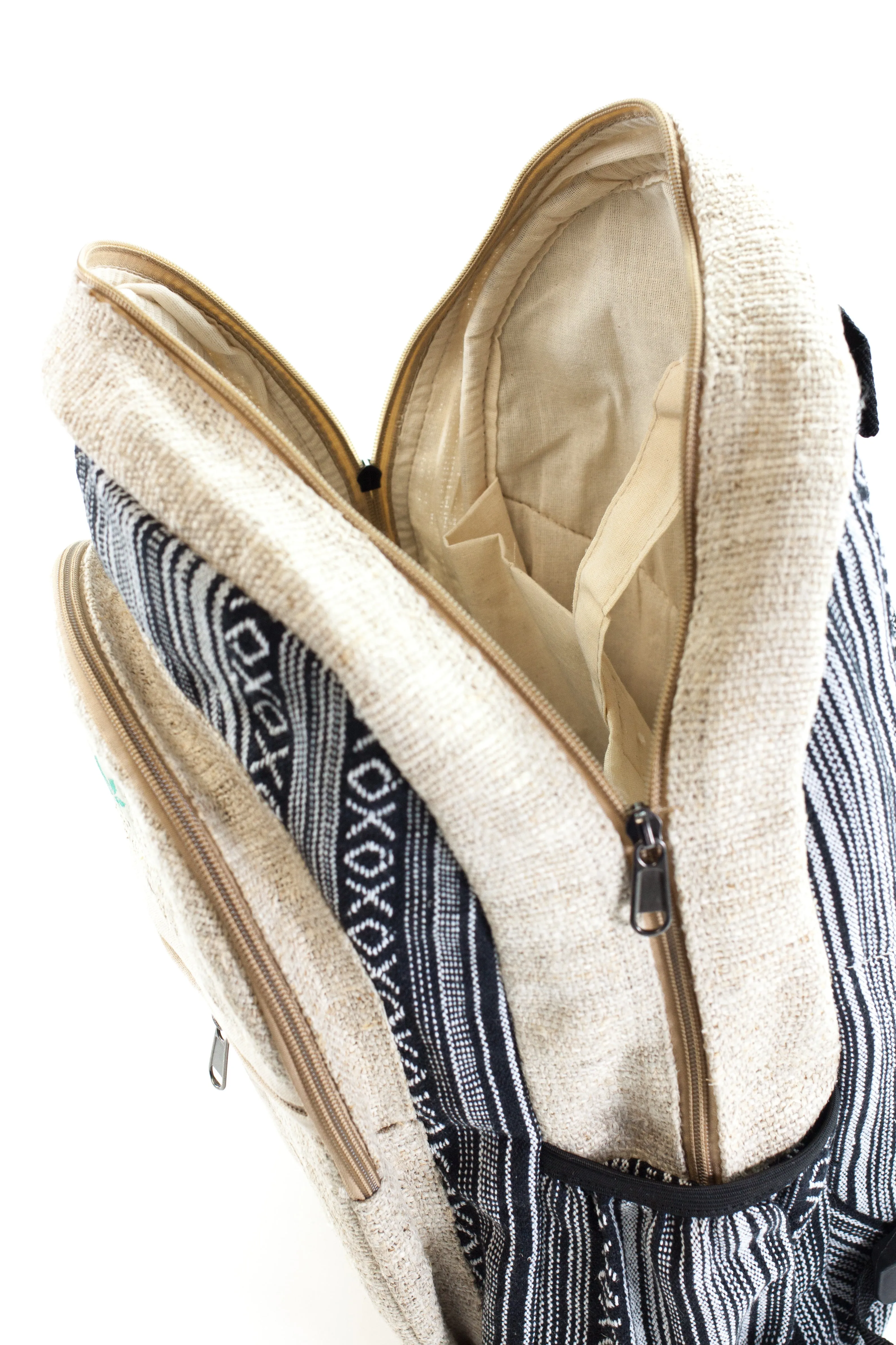 Handmade THC Free Pure Hemp Unisex Bag - HMPHB14