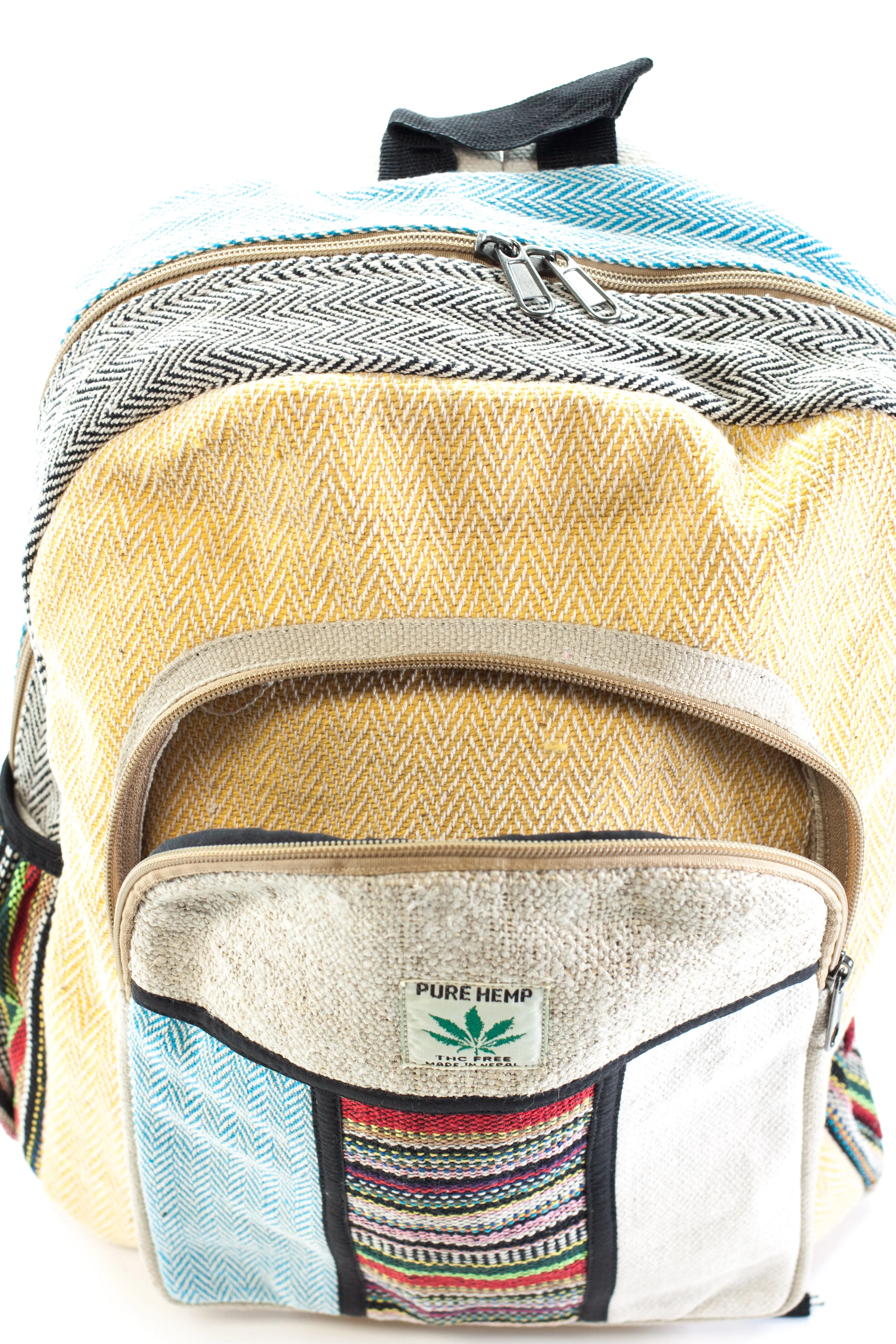 Handmade THC Free Pure Hemp Unisex Bag - HMPHB17