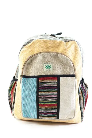 Handmade THC Free Pure Hemp Unisex Bag - HMPHB17