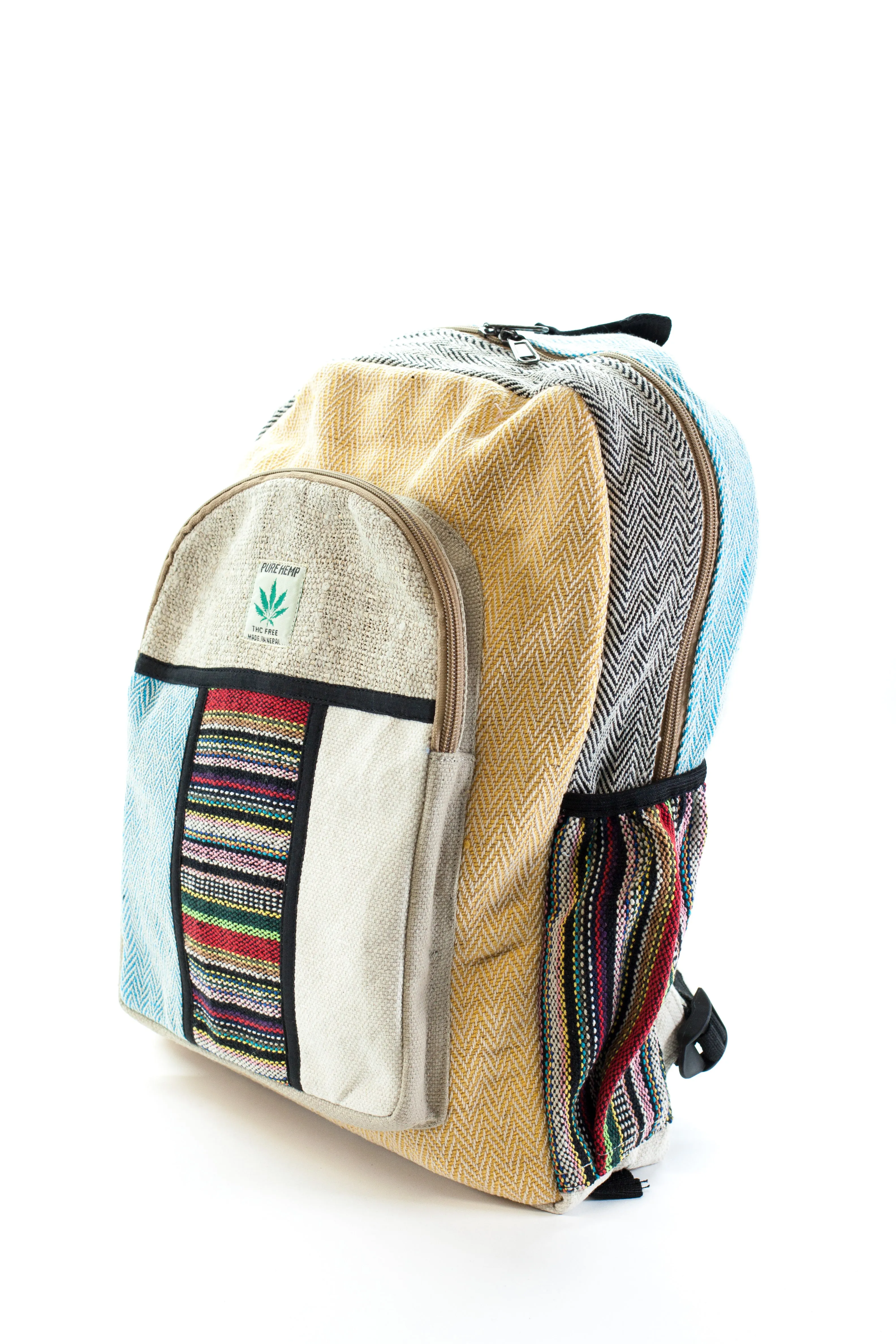 Handmade THC Free Pure Hemp Unisex Bag - HMPHB17