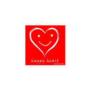 Happy Heart Sticker