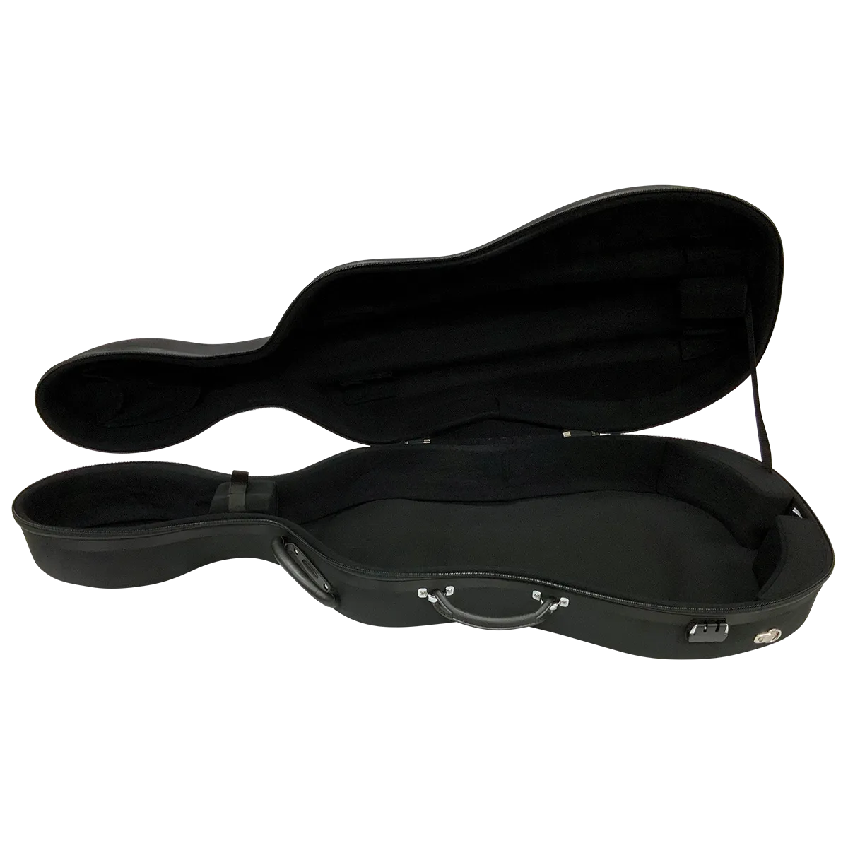 Hard Cello Bag with Wheels 4/4 Black