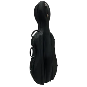 Hard Cello Bag with Wheels 4/4 Black