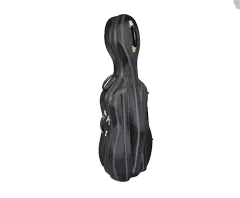 Hard Cello Bag with Wheels 4/4 Black
